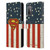 Superman DC Comics Logos U.S. Flag Leather Book Wallet Case Cover For HTC Desire 21 Pro 5G