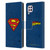 Superman DC Comics Logos Distressed Leather Book Wallet Case Cover For Huawei Nova 6 SE / P40 Lite