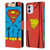 Superman DC Comics Logos Classic Costume Leather Book Wallet Case Cover For Apple iPhone 11