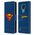 Superman DC Comics Logos Distressed Leather Book Wallet Case Cover For Motorola Moto E7