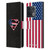 Superman DC Comics Logos U.S. Flag 2 Leather Book Wallet Case Cover For OnePlus 10 Pro