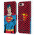 Superman DC Comics Vintage Fashion Stripes Leather Book Wallet Case Cover For Apple iPhone 7 Plus / iPhone 8 Plus