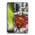 Superman DC Comics Comicbook Art Oversized Logo Soft Gel Case for Huawei P Smart (2021)