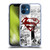 Superman DC Comics Comicbook Art Red Logo Splatter Soft Gel Case for Apple iPhone 12 Mini & MagSafe