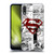 Superman DC Comics Comicbook Art Red Logo Splatter Soft Gel Case for LG K22