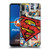 Superman DC Comics Comicbook Art Oversized Logo Soft Gel Case for Motorola Moto E6 Plus
