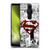 Superman DC Comics Comicbook Art Red Logo Splatter Soft Gel Case for Sony Xperia Pro-I
