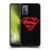 Superman DC Comics Logos Black And Red Soft Gel Case for HTC Desire 21 Pro 5G