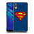 Superman DC Comics Logos Distressed Look Soft Gel Case for Huawei Y6 Pro (2019)
