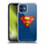 Superman DC Comics Logos Distressed Look Soft Gel Case for Apple iPhone 12 / iPhone 12 Pro