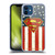Superman DC Comics Logos U.S. Flag Soft Gel Case for Apple iPhone 12 / iPhone 12 Pro & MagSafe