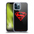 Superman DC Comics Logos Black And Red Soft Gel Case for Apple iPhone 12 Pro Max & MagSafe
