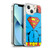 Superman DC Comics Logos Classic Costume Soft Gel Case for Apple iPhone 13