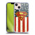 Superman DC Comics Logos U.S. Flag Soft Gel Case for Apple iPhone 13