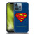 Superman DC Comics Logos Distressed Look Soft Gel Case for Apple iPhone 13 Pro