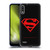 Superman DC Comics Logos Black And Red Soft Gel Case for LG K22