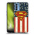 Superman DC Comics Logos U.S. Flag Soft Gel Case for OPPO Reno 4 5G