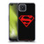 Superman DC Comics Logos Black And Red Soft Gel Case for OPPO Reno4 Z 5G