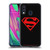 Superman DC Comics Logos Black And Red Soft Gel Case for Samsung Galaxy A40 (2019)