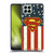 Superman DC Comics Logos U.S. Flag Soft Gel Case for Samsung Galaxy M53 (2022)