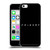 Friends TV Show Logos Black Soft Gel Case for Apple iPhone 5c
