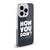 Friends TV Show Quotes How You Doin' Soft Gel Case for Apple iPhone 14 Plus & MagSafe
