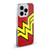 Wonder Woman DC Comics Logos Oversized Soft Gel Case for Apple iPhone 14 Pro