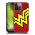 Wonder Woman DC Comics Logos Oversized Soft Gel Case for Apple iPhone 14 Pro