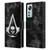 Assassin's Creed Black Flag Logos Grunge Leather Book Wallet Case Cover For Xiaomi 12