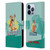 I Am Weasel. Graphics Jumping Iguana On A Stick Leather Book Wallet Case Cover For Apple iPhone 13 Pro