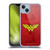 Wonder Woman DC Comics Logos Distressed Look Soft Gel Case for Apple iPhone 14 Plus