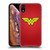 Wonder Woman DC Comics Logos Classic Soft Gel Case for Apple iPhone XR