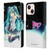 Hatsune Miku Graphics Night Sky Leather Book Wallet Case Cover For Apple iPhone 13 Mini