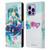 Hatsune Miku Graphics Stars And Rainbow Leather Book Wallet Case Cover For Apple iPhone 14 Pro Max