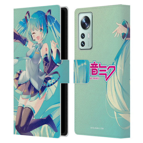 Hatsune Miku Graphics Sing Leather Book Wallet Case Cover For Xiaomi 12