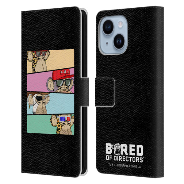 Bored of Directors Key Art Group Leather Book Wallet Case Cover For Apple iPhone 14 Plus