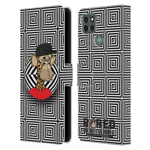 Bored of Directors Key Art APE #3179 Pattern Leather Book Wallet Case Cover For Motorola Moto G9 Power