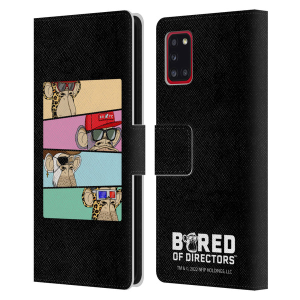 Bored of Directors Key Art Group Leather Book Wallet Case Cover For Samsung Galaxy A31 (2020)