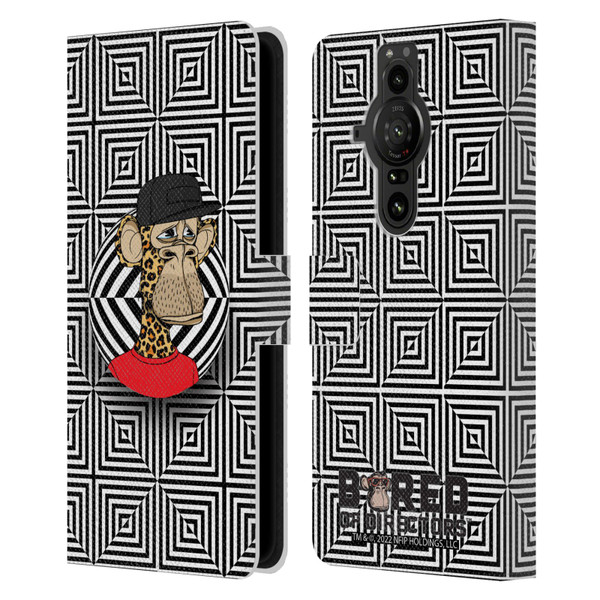 Bored of Directors Key Art APE #3179 Pattern Leather Book Wallet Case Cover For Sony Xperia Pro-I