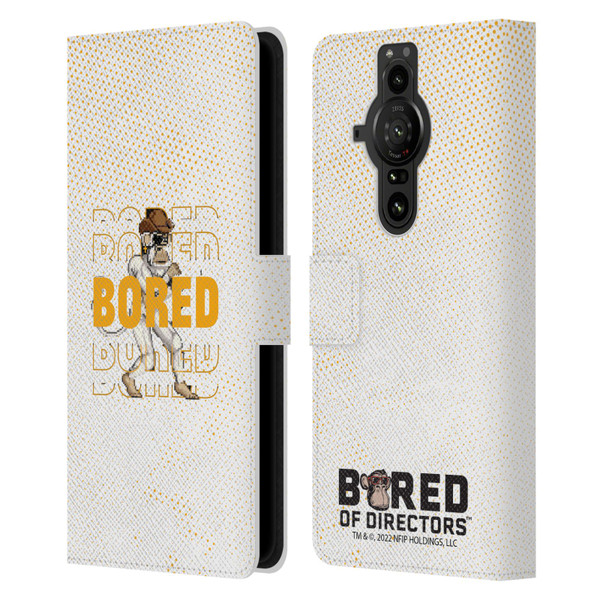 Bored of Directors Key Art Bored Leather Book Wallet Case Cover For Sony Xperia Pro-I
