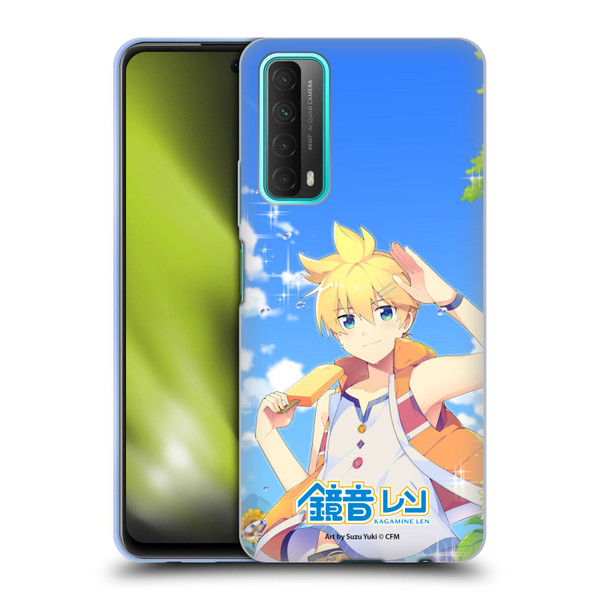 Hatsune Miku Characters Kagamine Len Soft Gel Case for Huawei P Smart (2021)