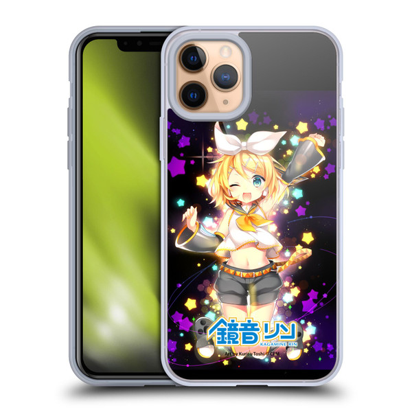 Hatsune Miku Characters Kagamine Rin Soft Gel Case for Apple iPhone 11 Pro