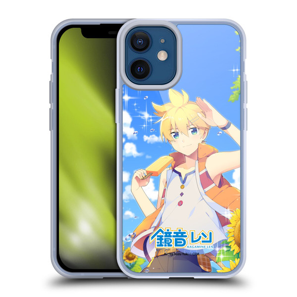 Hatsune Miku Characters Kagamine Len Soft Gel Case for Apple iPhone 12 Mini