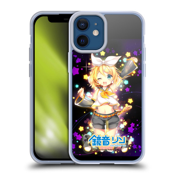 Hatsune Miku Characters Kagamine Rin Soft Gel Case for Apple iPhone 12 Mini