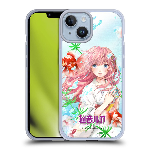 Hatsune Miku Characters Megurine Luka Soft Gel Case for Apple iPhone 14