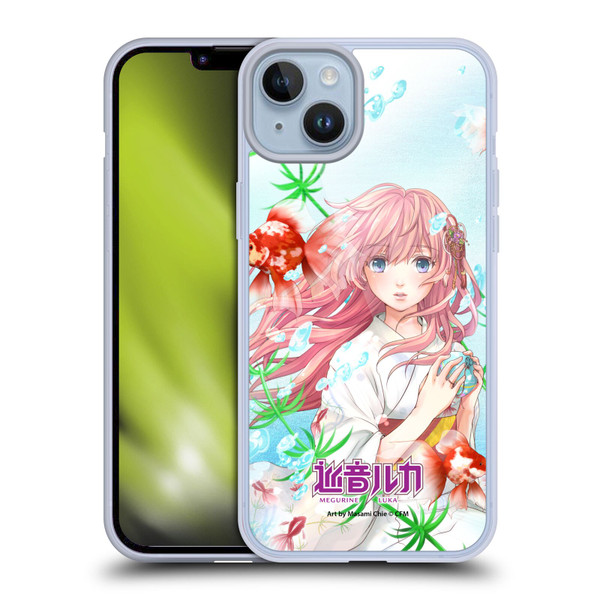 Hatsune Miku Characters Megurine Luka Soft Gel Case for Apple iPhone 14 Plus