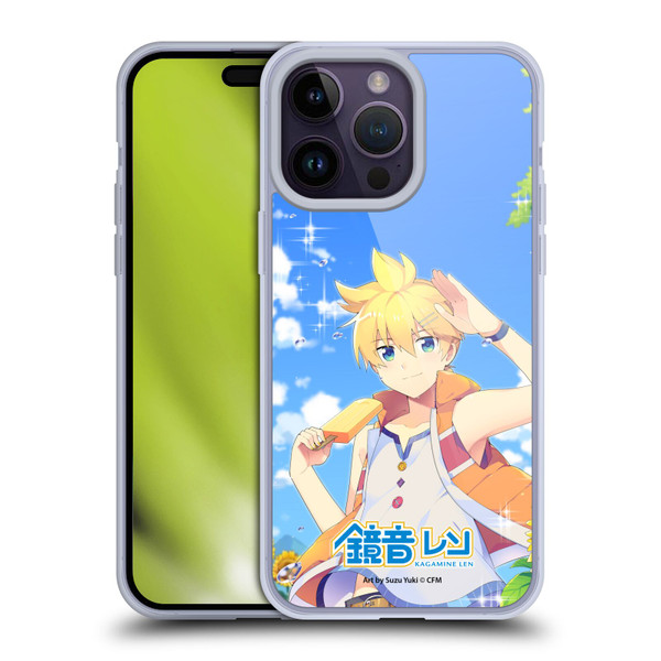 Hatsune Miku Characters Kagamine Len Soft Gel Case for Apple iPhone 14 Pro Max