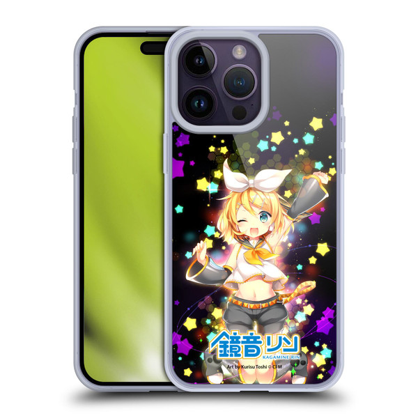 Hatsune Miku Characters Kagamine Rin Soft Gel Case for Apple iPhone 14 Pro Max