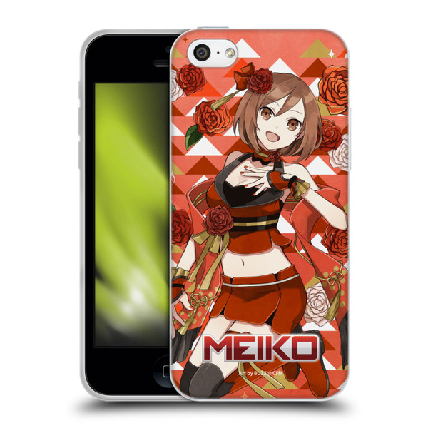 Hatsune Miku Characters Meiko Soft Gel Case for Apple iPhone 5c