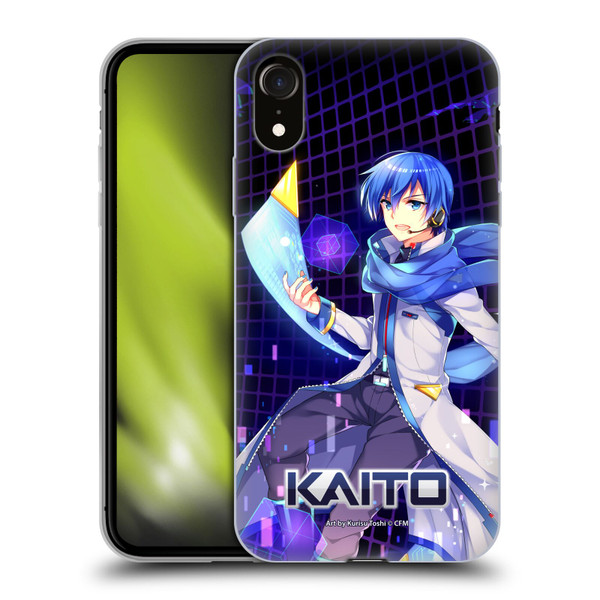 Hatsune Miku Characters Kaito Soft Gel Case for Apple iPhone XR